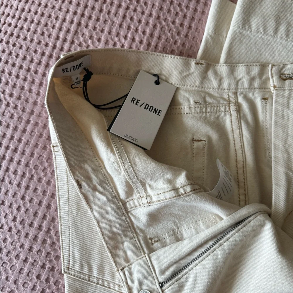 Re/done 70s Pocket Wide Leg Jeans - Picture 9 of 12